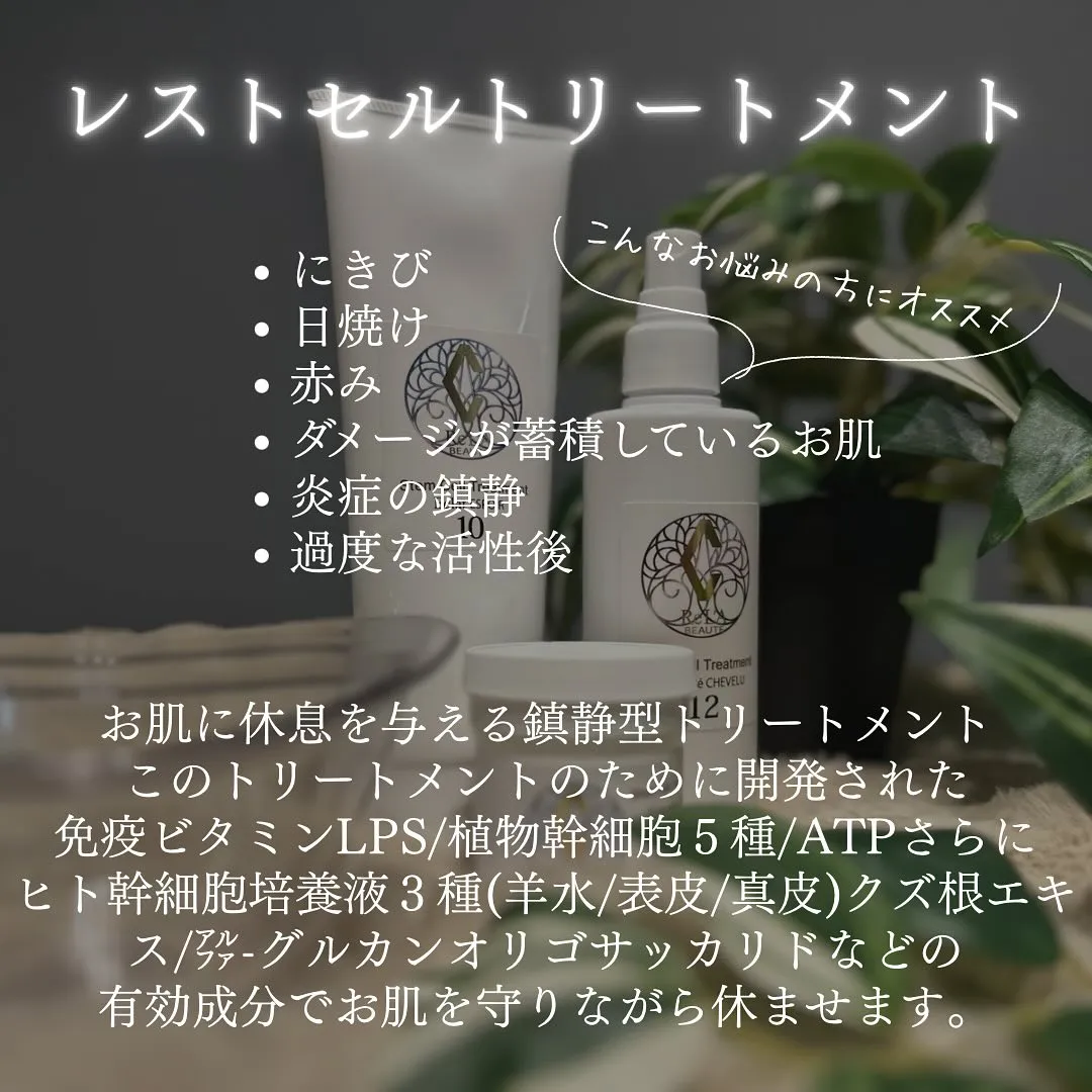 \\ フェイシャルメニュー //